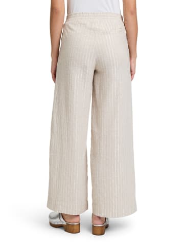 CARTOON Marlenehose in Beige/ Silber