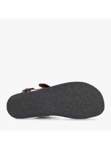 Groundies Leder-Barfußschuhe "Kos" in Hellbraun