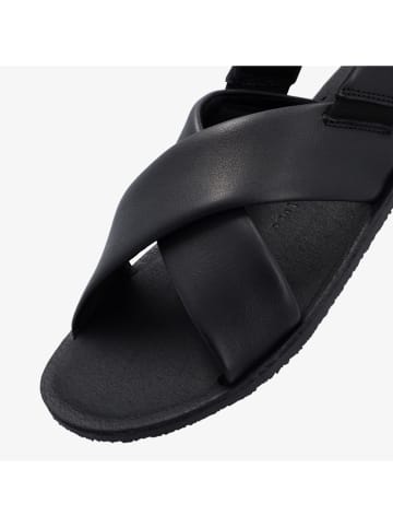 Groundies Leren barefootschoenen "Verona" zwart
