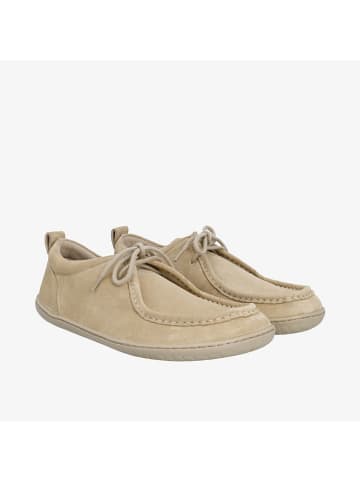Groundies Leder-Barfußschuhe "Cricket Plus+" in Beige