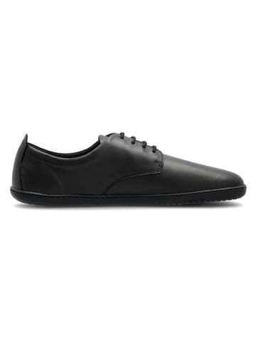 Groundies Leder-Barfußschuhe "Palermo Plus+" in Schwarz