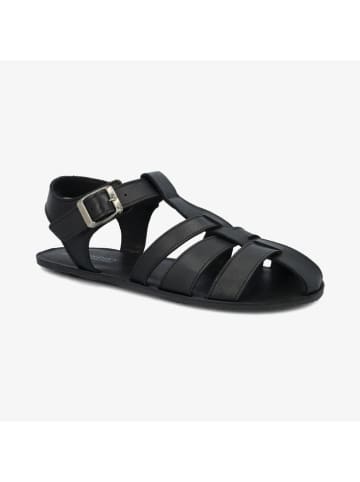 Groundies Leren barefootschoenen "Catania" zwart