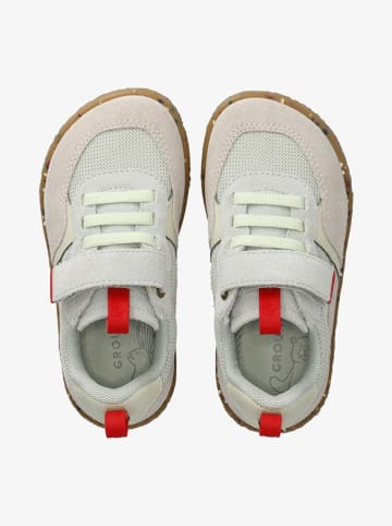 Groundies Barfußschuhe "Lou 2.0" in Grau/ Rot/ Grün