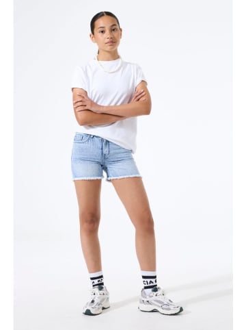 Garcia Spijkershort "Rianna" lichtblauw