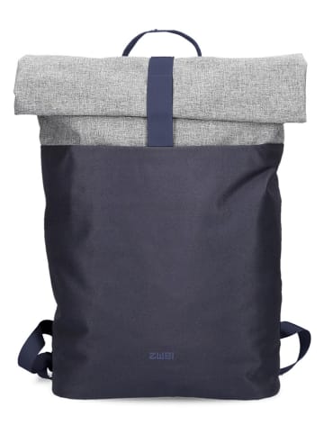 Zwei Rucksack "Kim KIR250" in Grau/ Blau - (B)37 x (H)45 x (T)17 cm