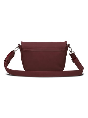 Zwei Torebka "M40" w kolorze bordowym - 28 x 15 x 9 cm