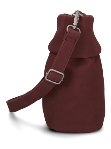 Zwei Umhängetasche "M8" in Bordeaux - (B)25 x (H)23 x (T)10 cm