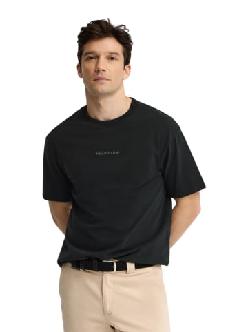 Polo Club Shirt in Schwarz