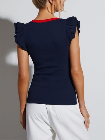 Milan Kiss Blouse donkerblauw