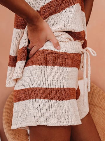 Milan Kiss 2tlg. Outfit in Hellbraun/ Beige