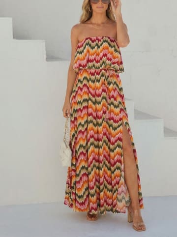 Milan Kiss Kleid in Bunt
