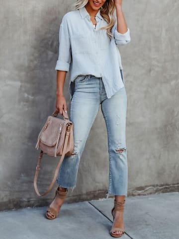 Milan Kiss Blouse lichtblauw