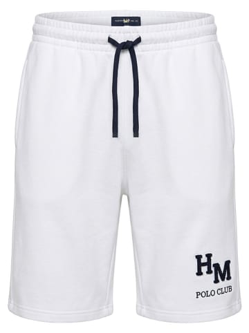 HARVEY MILLER POLO CLUB Sweatshorts in Weiß