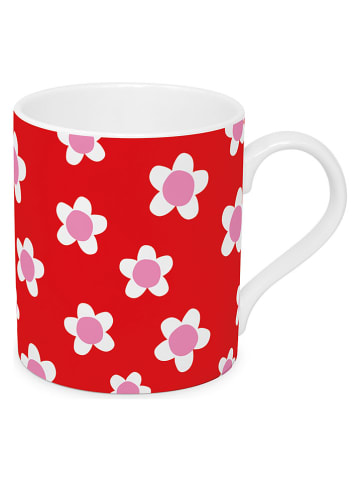 ppd Tasse ''Flower Fun'' in Rot - 350 ml