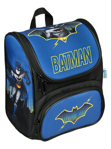 SCOOLI Vorschulranzen "Batman Cutie" in Schwarz/ Blau - (B)22 x (H)24 x (T)15 cm
