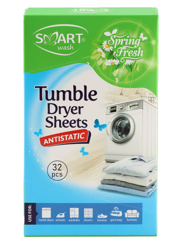 SMART wash Wäschetrocknertücher ''Spring Fresh'' - 32 Stück