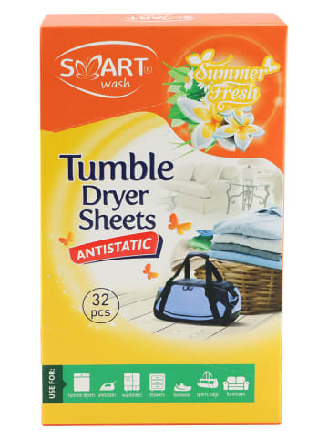 SMART wash Wasdrogerdoekjes ''Summer Fresh'' - 32 stuks