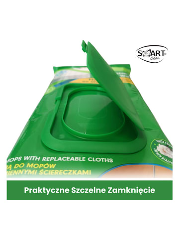 SMART wash Vochtige vloerreinigingsdoekjes - 12 stuks