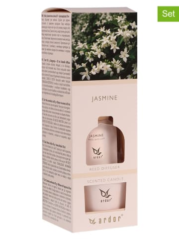 ARDOR 2tlg. Raumduft-Set ''Jasmine'' in Rosa