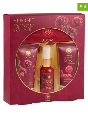 Aurora 4-częściowy zestaw pielęgnacyjny "Midnight Rose"