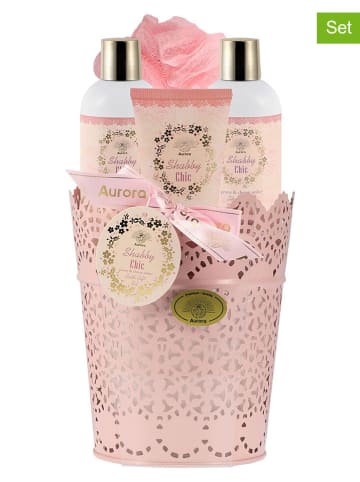 Aurora 4-delige verzorgingsset ''Shabby Chic''