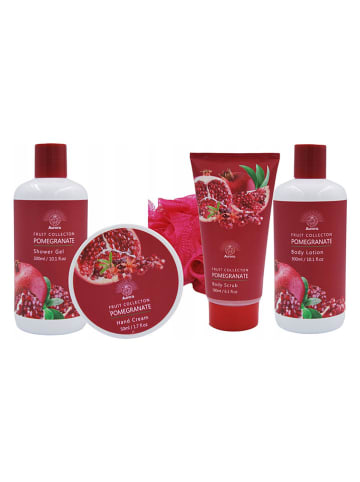 Aurora 5-częściowy zestaw pielęgnacyjny "Pomegranate"
