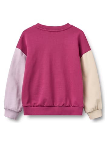 Wheat Sweatshirt "Elliot" roze/crème