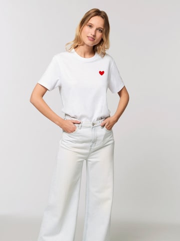 WOOOP Shirt in Weiß