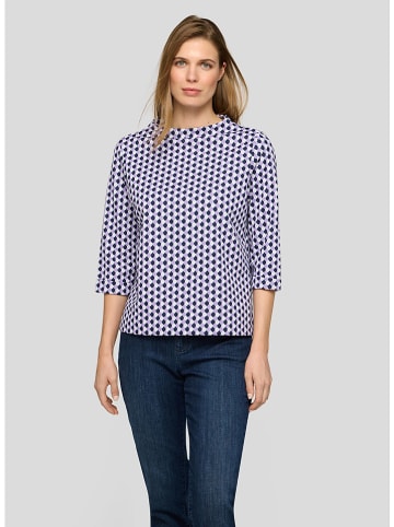 Rabe Longsleeve in Flieder/ Dunkelblau