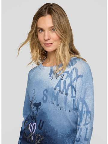 Rabe Pullover in Blau/ Dunkelblau