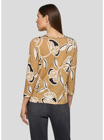 Rabe Longsleeve in Hellbraun/ Creme