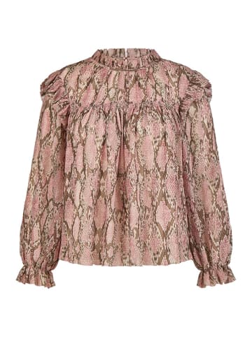 LCMT Le Comte Blouse lichtbruin/lichtroze