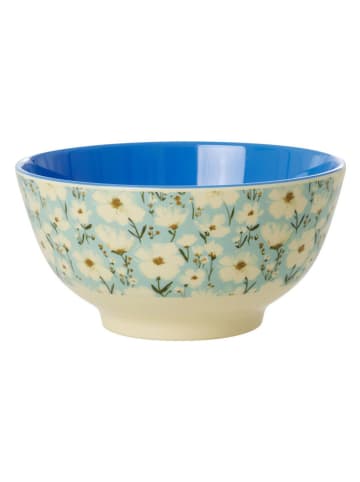 Rice Kom crème/blauw - 700 ml
