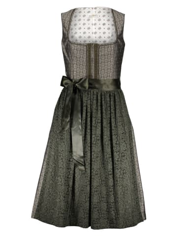 Almsach Dirndl in Dunkelgrün