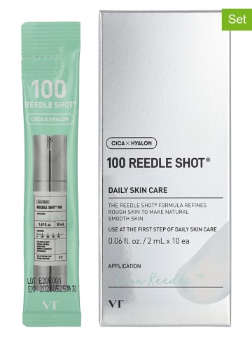 VT Cosmetics 10-delige set: serumampullen "Cica Reedle Shot 100", elk 2 ml