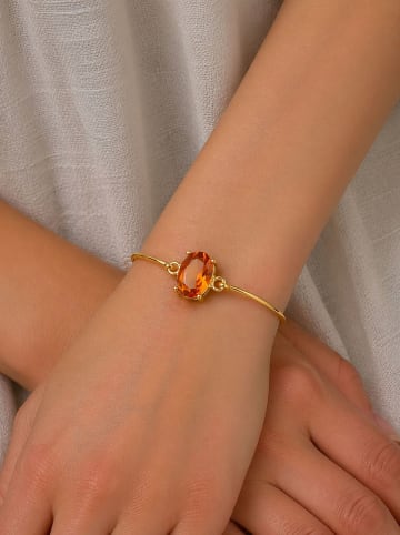 Pierres delicates Vergulde armband met edelsteen