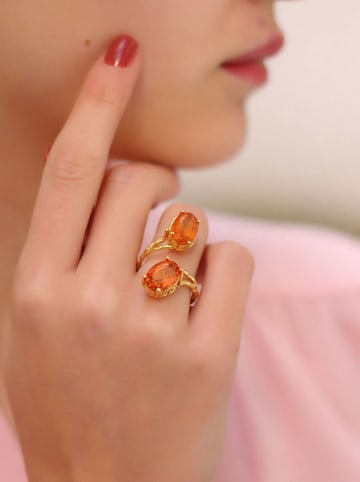 Pierres delicates Vergold. Ring mit Edelsteinen