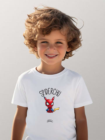 WOOOP Shirt "Spiderchu" wit