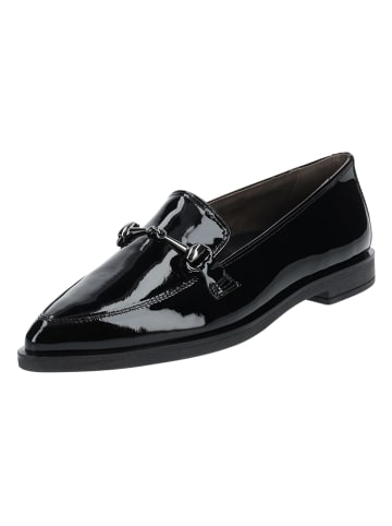 Paul Green Leder-Mokassins in Schwarz