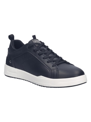 Josef Seibel Skórzane sneakersy w kolorze czarnym