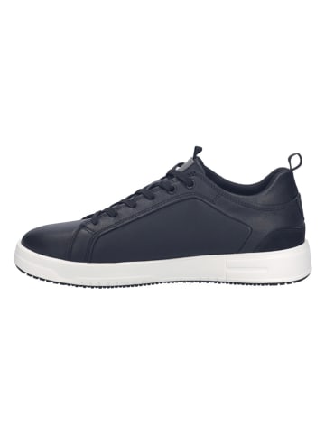 Josef Seibel Skórzane sneakersy w kolorze czarnym