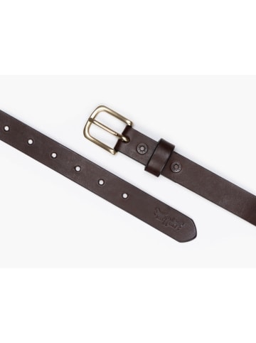 Levi's Leren riem bruin