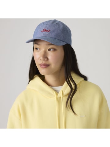 Levi's Czapka w kolorze niebieskim