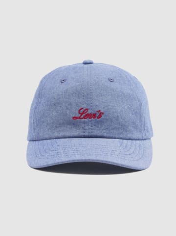 Levi's Czapka w kolorze niebieskim