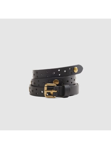 Levi's Leren riem zwart