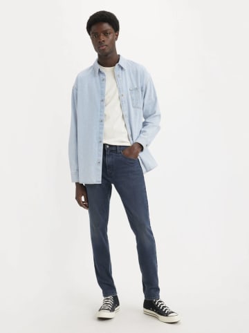Levi's Dżinsy "512" - Slim fit - w kolorze granatowym
