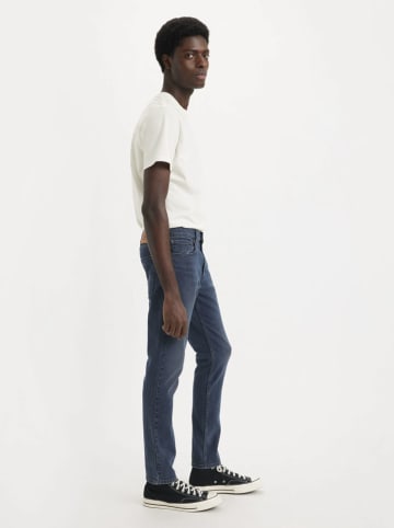 Levi's Dżinsy "512" - Slim fit - w kolorze granatowym