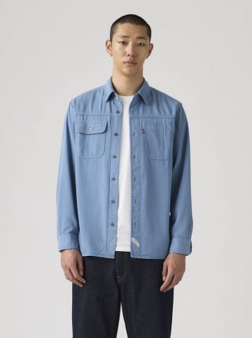 Levi's Blouse - comfort fit - lichtblauw