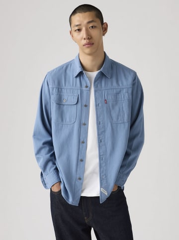 Levi's Blouse - comfort fit - lichtblauw