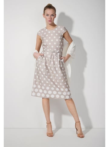 More & More Jurk beige/wit